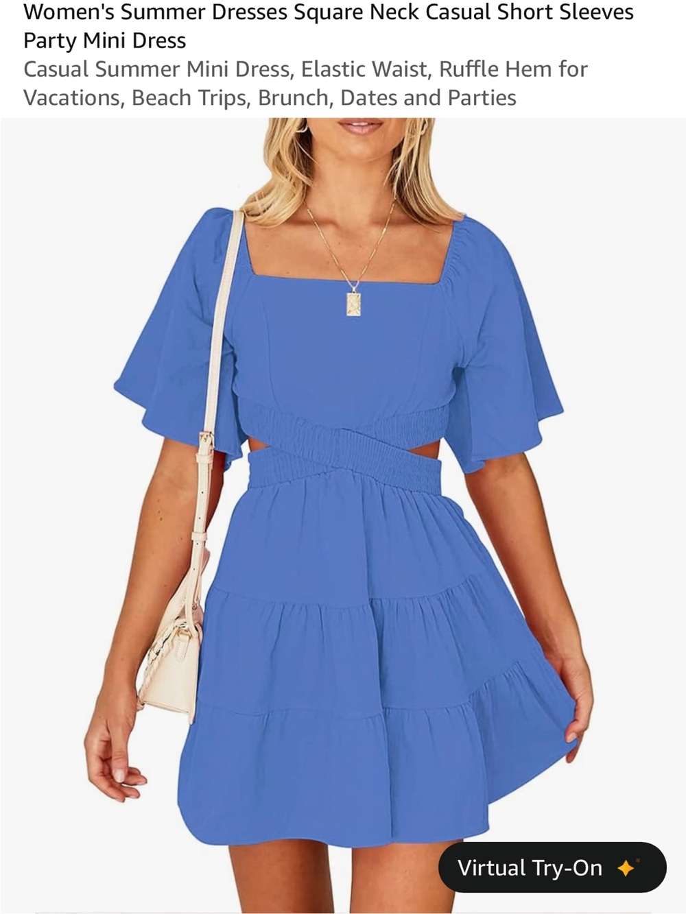 Cute Blue Dress